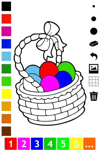 A Easter Coloring Book for Children screenshot 2
