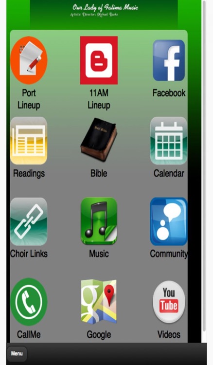 Our Lady of Fatima Choirs app