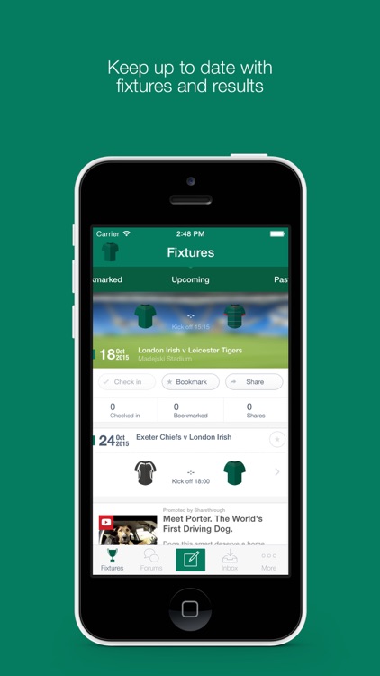 Fan App for London Irish