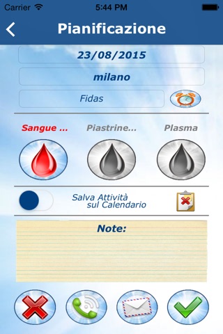 Donazioni Sangue screenshot 4