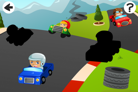 Find the Shadow of Animated Car-s in one Baby & Kids Game Tricky Puzzle for My Toddler`s First App screenshot 4