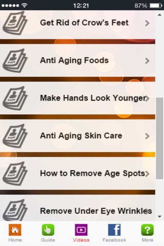 Anti Aging Skin Tips for Wrinkles screenshot 3