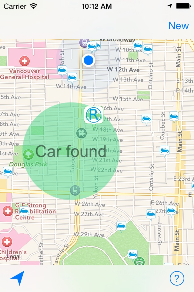 CarIsNear for car2go screenshot 4