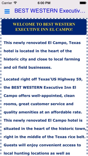 Best Western El Campo(圖2)-速報App