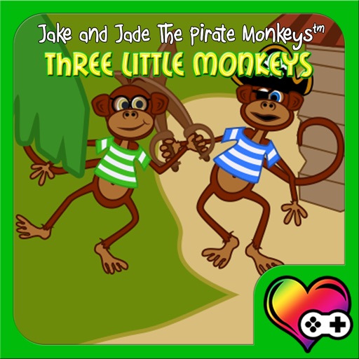 Touch2Read 3 Little Monkeys for iPad icon