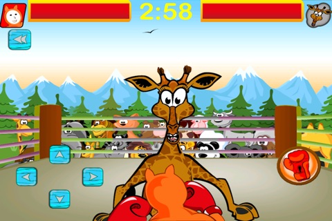 Alpaca vs. Giraffe Boxing Evolution FREE- It's a Real Animal Punch Revolution! screenshot 3