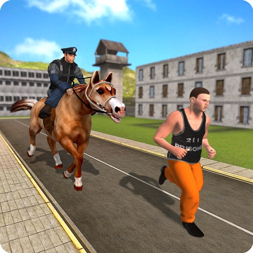 Prisoner Escape Police Horse - Chase & Clean The City of Crime From Robbers & Criminals icon