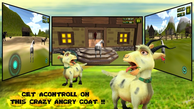 Crazy Goat Attack 3D(圖1)-速報App