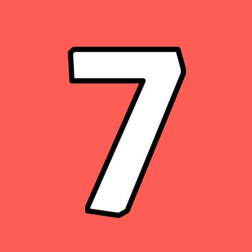 Three Sevens - Let's find the magic seven and clear some number blocks Icon