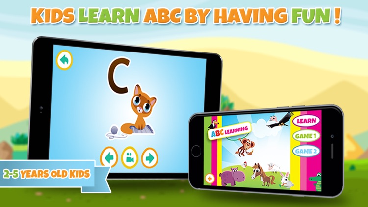 Learn alphabet and letter - ABC learning game for toddler kids & preschool children screenshot-4