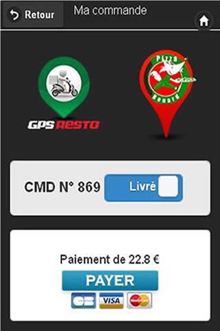 GPS RESTO screenshot 2