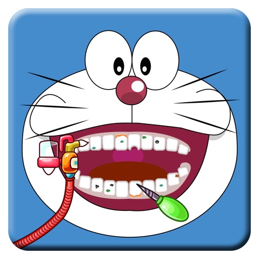 Dentist Game Kids Doraemon Version iOS App