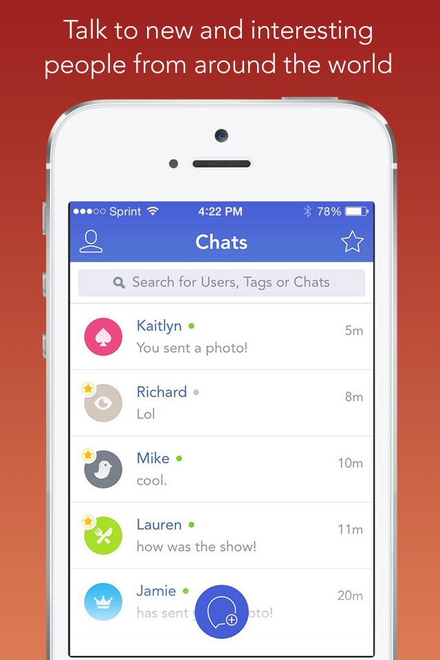 Chatous - Chat with new people screenshot 2