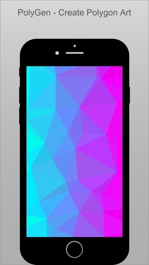 Polygen Polygon Wallpaper Generator をapp Storeで