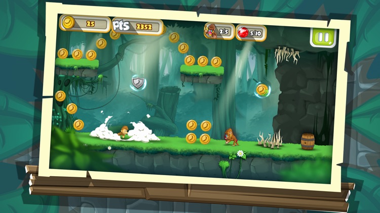Banana Island Bobo's Epic Tale – Monkey Run & Jump Arcade Game screenshot-4