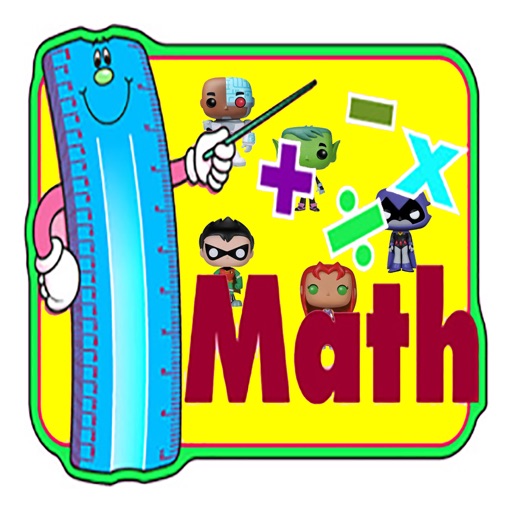 Math Game Kids For Teen Titan Edition icon