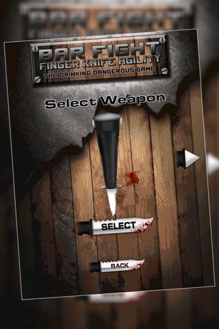 Bar Fight Finger Knife Agility : The drinking dangerous game - Gold Edition screenshot 3