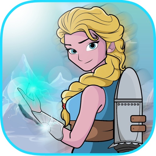 Jetpack: Help The Snow Queen Reach the Frozen Ice Castle Free icon