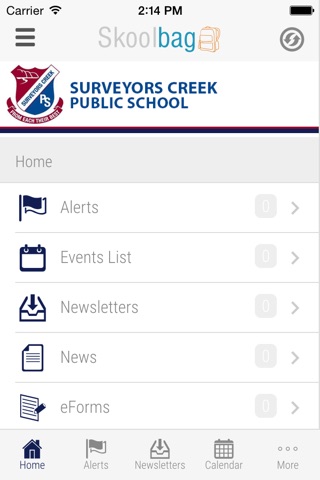 Surveyors Creek Public School - Skoolbag screenshot 2