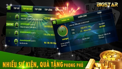 BigStar - Phỏm Xâm Liêng Poker Tiến Lên Mậu Binh 1.0.03 IOS -