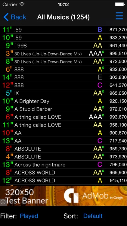 DDR Score Manager 2013