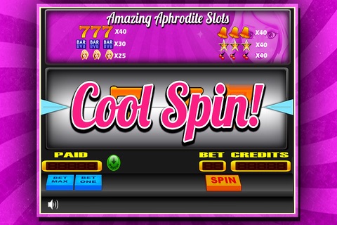 Alluring Aphrodite Surf Slots - Spin Your Lucky Greek Wheel, Feel Joy and Win Big Prizes Pro Game screenshot 3