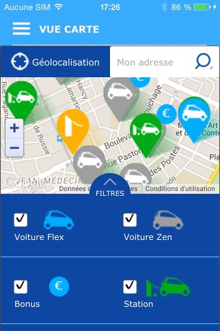 Auto Bleue : location de voitures électriques à Nice screenshot 3