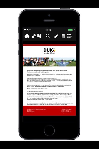 DUK-Hilfe e.V. screenshot 4