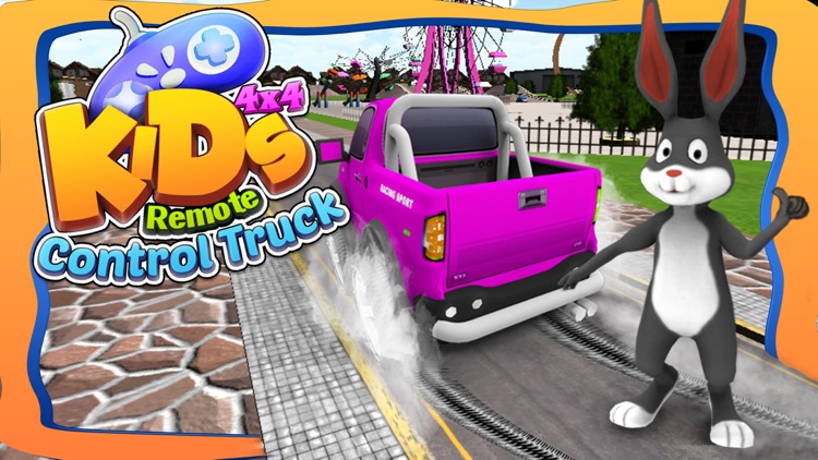 Kids 4x4 Remote Control Truck – 3D extreme stunts simulator game screenshot-4