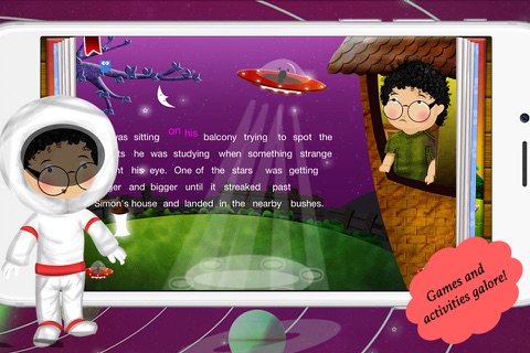 Simon in Space by Story Time for Kids screenshot 3