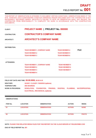 Field Scribe architect screenshot 4