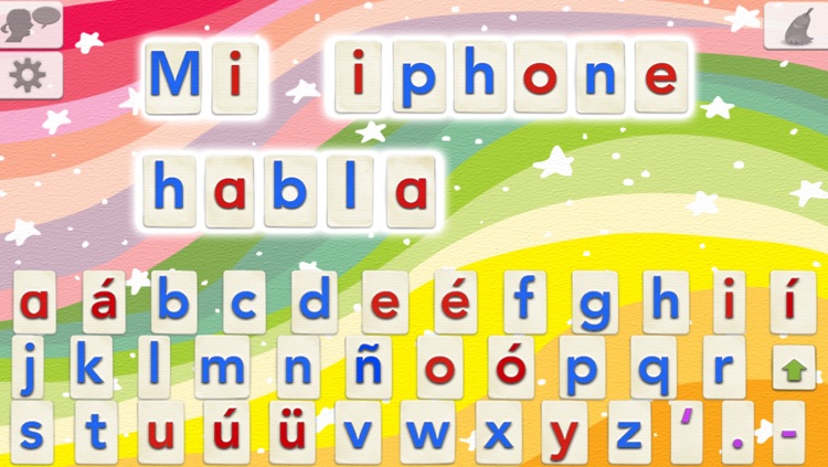 Spanish Word Wizard : Spanish Talking Movable Alphabet with Spell Check + Spelling Tests screenshot-0