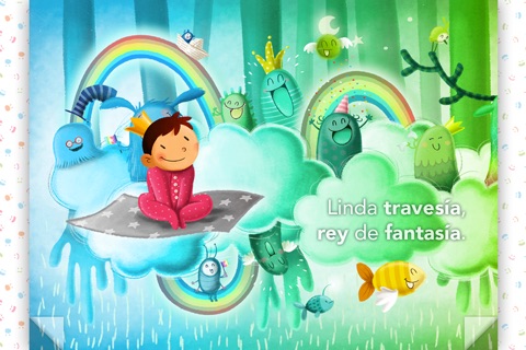 Off to bed! Boys and girls - Interactive lullaby storybook app for bedtime screenshot 4