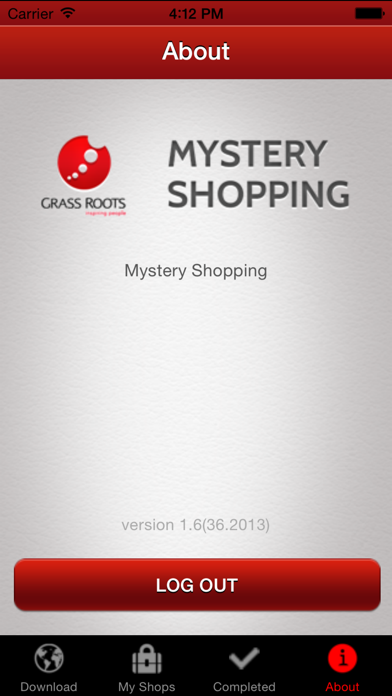 How to cancel & delete Grass Roots Mystery Shopping from iphone & ipad 1