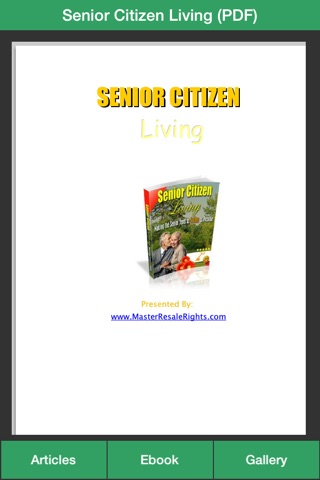 Senior Citizen Guide - A Living Guide To Life Planning For Senior Citizen ! screenshot 4