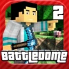 BATTLE DOME 2 - MC Mini Block Survival Shooter Game with Multiplayer