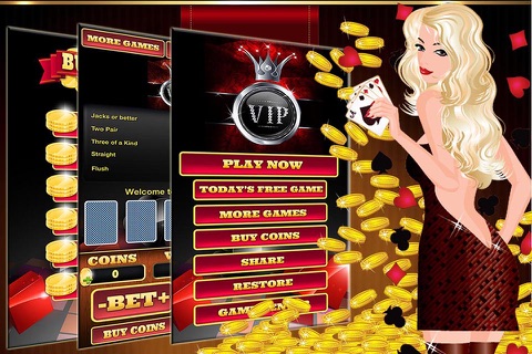 VIP Poker - Casino Video Poker for winners screenshot 2