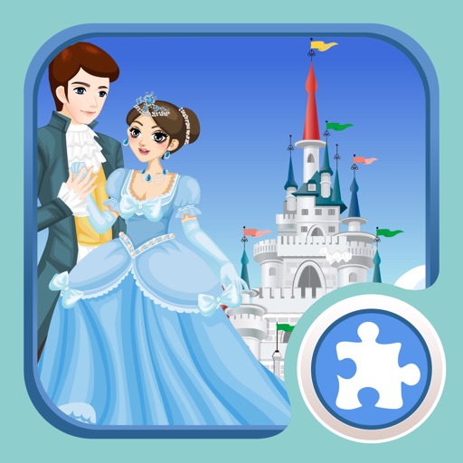 Fairytale Story Cinderella - romantic puzzle game with prince and princess Icon