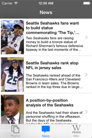 News For Seattle Seahawks Unofficial screenshot 2