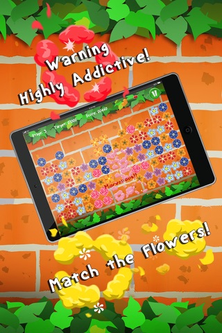 Flower Garden Match 3 Board Game screenshot 2