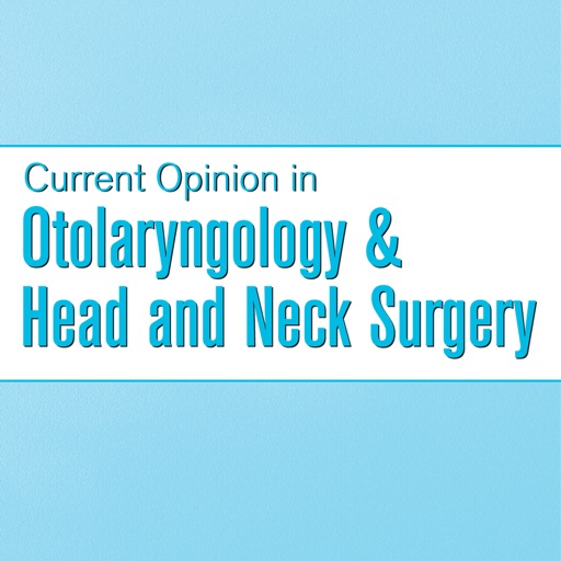 Current Opinion in Otolaryngology and Head and Neck Surgery icon