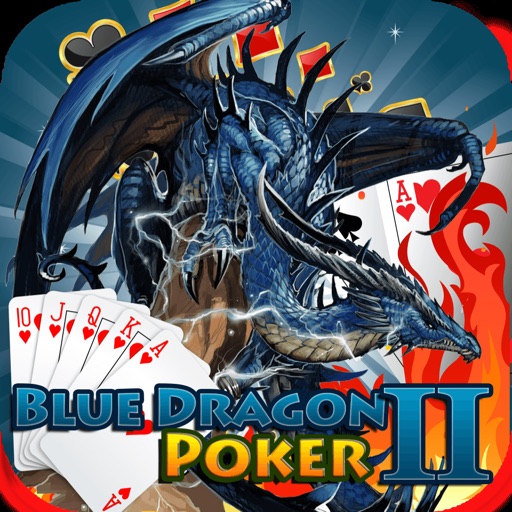 Blue Dragon II Free - Blue Draco Poker Game Winning Money-s iOS App