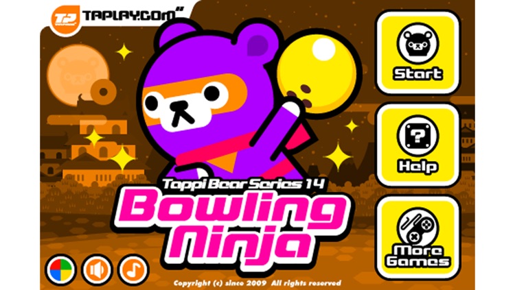 Bowling Ninja - Tappi Bear