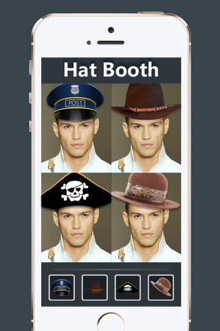 Funny Hat Booth - Photo Effect Editor to Virtually Try On Hats screenshot 2