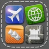 WhatsGoLa Free - photomontage scrapbook stitching stickers to superimpose blend travel photos from Panoramio