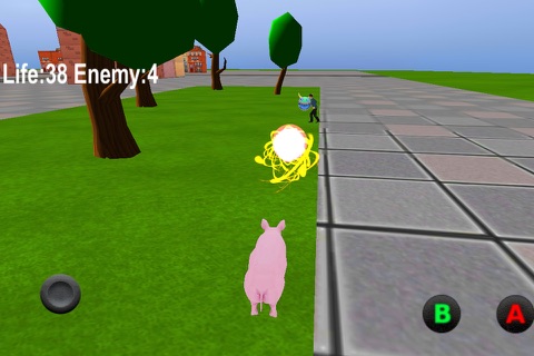 Assault on pig [3D pig action] screenshot 2