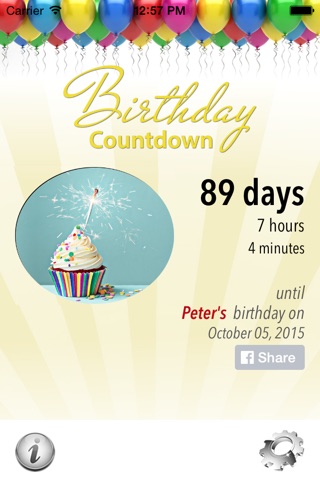 Free Birthday Countdown screenshot 3