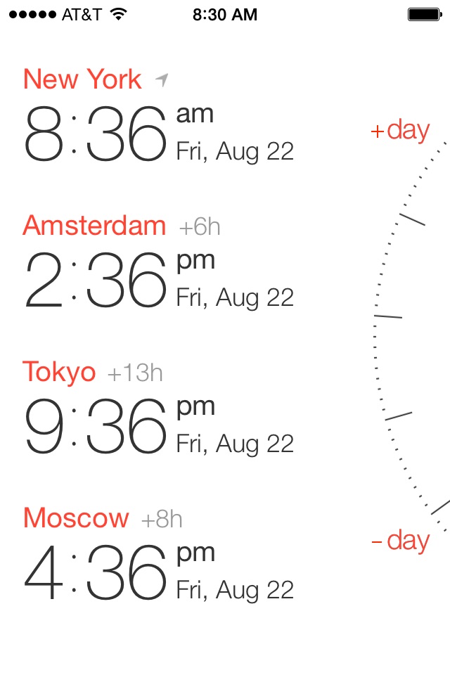 Miranda — Time Zone Converter, World Clock & Meeting Scheduler screenshot 4