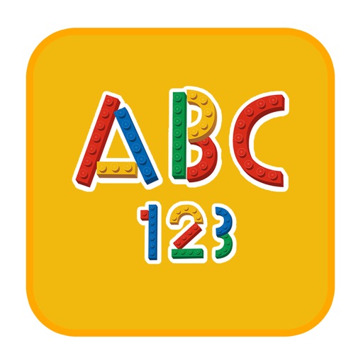 ABC Alphabet Letters and Number Game For Kids Lego Toys Edition Icon