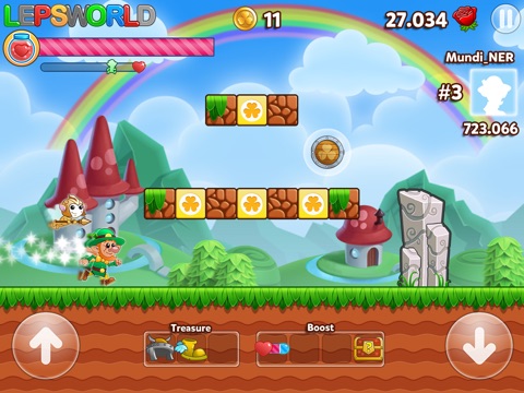 Lep's World Run на iPad